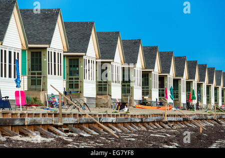 Waterfront affitto case, Truro, Cape Cod, Massachusetts, STATI UNITI D'AMERICA Foto Stock