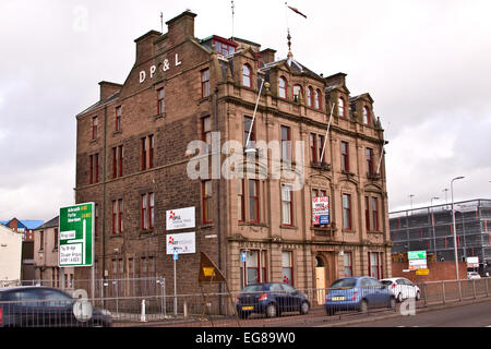 Scozia, Regno Unito, 19 febbraio, 2015. Patrimonio: Dundee edifici del patrimonio sotto la minaccia. Dundee Heritage Trust, una carità che è proprietaria di Dundee è che le principali attrazioni turistiche e il consiglio della città sono la vendita fuori e storici edifici elencati alle grandi imprese per i loro progetti di sviluppo. Credito: Dundee fotografico/Alamy Live News Foto Stock