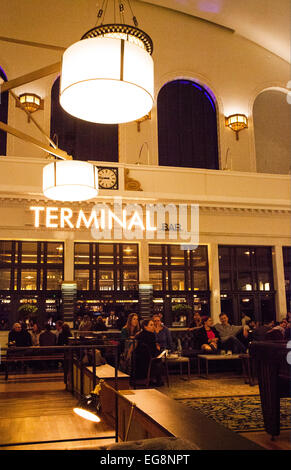 Union Station Terminal Bar in Denver Colorado Foto Stock