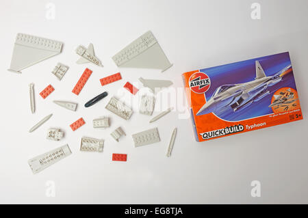 Airfix QuickBuild Typhoon jet da combattimento Foto Stock