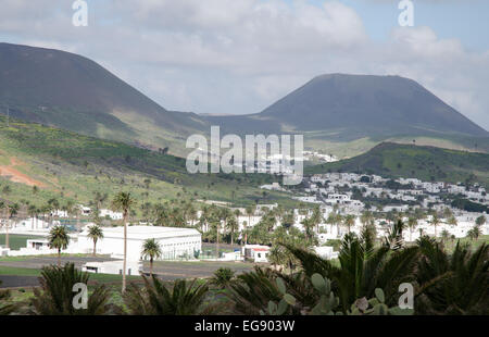 Villaggio di Haria Lanzarote isole Canarie Foto Stock