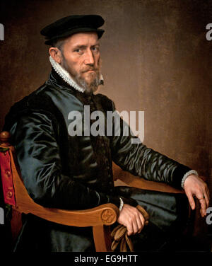 Ritratto di Thomas Gresham 1560 Anthonis Mor 1519 - 1576 belga Belgio Foto Stock