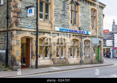 Skipton Building Society, in Keswick, Cumbria. Foto Stock