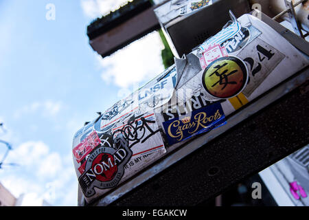 Graffiti arte,street scene,Shibuya, Tokyo, Giappone Foto Stock