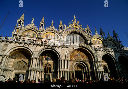 Italia, Venezia, basilica di San Marco Foto Stock