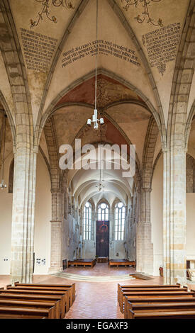 Chiesa di avanzamento della Santa Croce, Povyseni Kostel sv. Krize, Jihlava, Repubblica Ceca Foto Stock