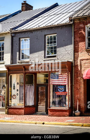 Paynes Biker bar, 7 North King Street, Leesburg, Virginia Foto Stock