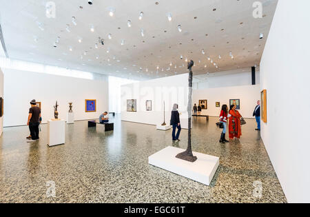 Interno della Caroline Wiess legge la costruzione presso il Museo delle Belle Arti, Houston, Texas, Stati Uniti d'America Foto Stock