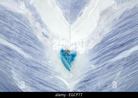 Blue Marble Onyx Foto Stock