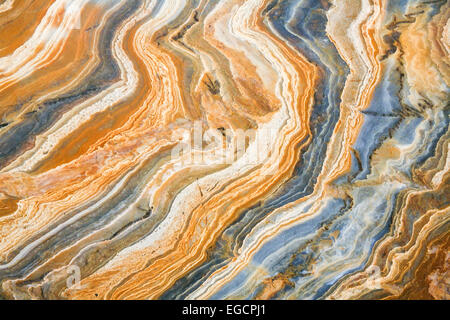 Colorato sfondo rock Foto Stock