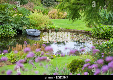 Beth Chatto Gardens, Colchester, Essex, Regno Unito Foto Stock