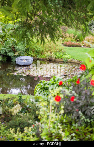 Beth Chatto Gardens, Colchester, Essex, Regno Unito Foto Stock