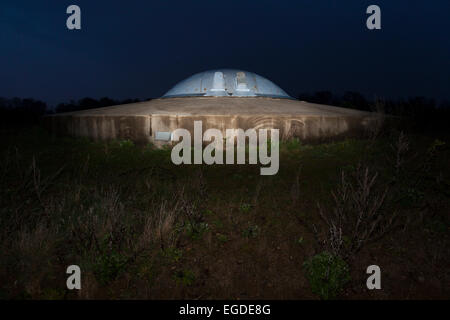 Il museo Eben-Emael di Liegi, in Belgio Foto Stock