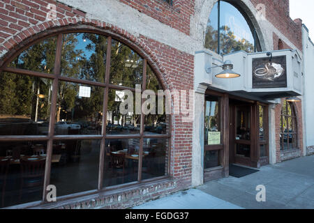 Steelhead Ristorante e Birreria in Burlingame, California. Foto Stock