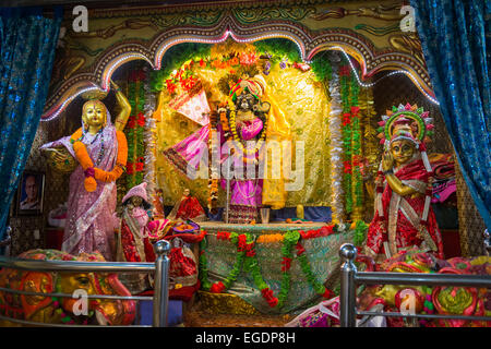 Il Hindu Mata Temple femmina commemorazione di San Lal Devi, rinomato per la sua fertilità-migliorare competenze, Amritsar e India Foto Stock