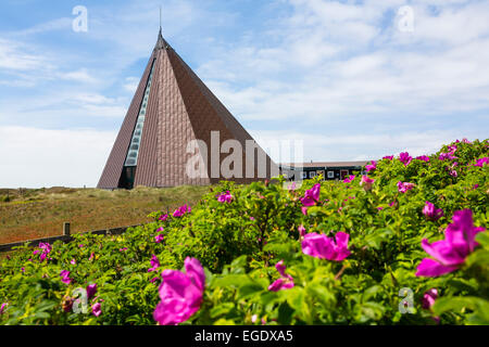 La chiesa cattolica di San Pietro, Spiekeroog Island, Parco Nazionale, Mare del Nord est delle Isole Frisone, Frisia orientale, Bassa Sassonia, Germania, Europa Foto Stock