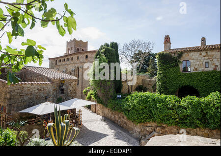 Pals vicino a Palafrugell, Costa Brava, Spagna Foto Stock