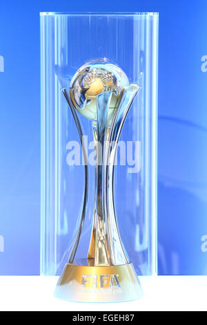 Grand Prince Hotel Shin-Takanawa, Tokyo, Giappone. 19 Feb, 2015. Club FIFA Coppa del mondo trofeo, febbraio 19, 2015 - Calcetto : 2015 J.LEAGUE Conferenza stampa al Grand Prince Hotel Shin-Takanawa, Tokyo, Giappone. Foto Stock