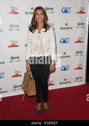 OK! TV pre-awards party di onorare il Emmy nominees, presentatori e dando un tappeto tenutosi presso il Sofitel Los Angeles - Arrivi con: Kristian Alfonso dove: Los Angeles, California, Stati Uniti quando: 21 Ago 2014 Foto Stock