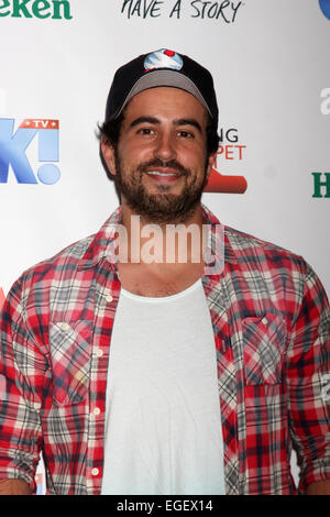 OK! TV pre-awards party di onorare il Emmy nominees, presentatori e dando un tappeto tenutosi presso il Sofitel Los Angeles - Arrivi con: Adam Korson dove: Los Angeles, California, Stati Uniti quando: 21 Ago 2014 Foto Stock