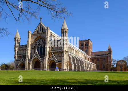 Abbazia di St. Albans Foto Stock