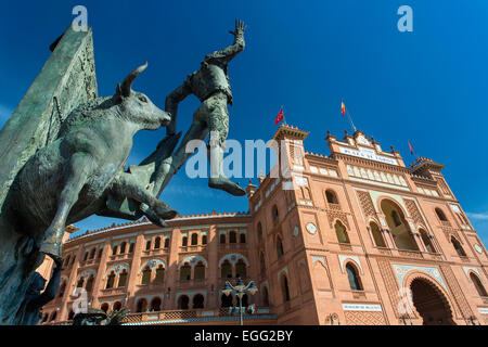 Plaza de Toros de Las Ventas Madrid Spagna Foto Stock