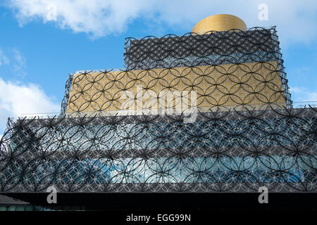 Biblioteca centrale di Birmingham vista esterna Foto Stock