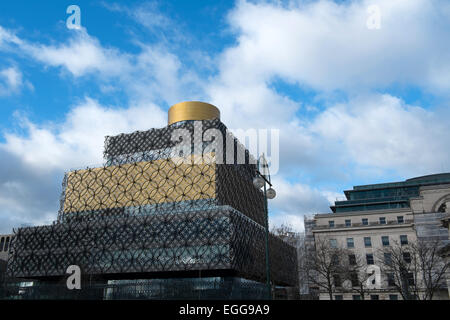 Biblioteca centrale di Birmingham vista esterna Foto Stock