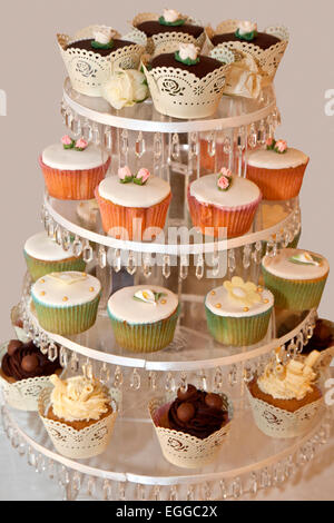 Torte della tazza Foto Stock