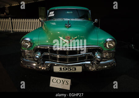 Full-size auto di lusso Cadillac Serie 62 Coupe de Ville, 1953 Foto Stock