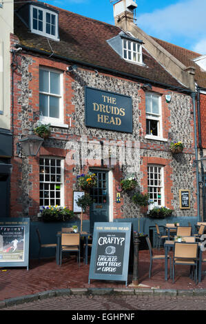 I Druidi Capo public house in Brighton. Foto Stock