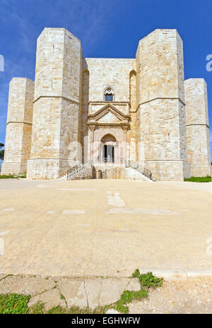 L'Italia, Puglia, Andria, Castel del Monte Foto Stock