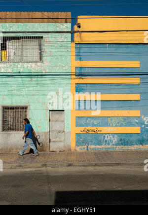 Scena di strada, Calama, El Norte Grande del Cile Foto Stock