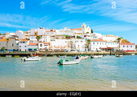 Ferragudo nell' Algarve Portogallo Foto Stock