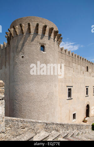 Castello di Santa Severina village, calabria, Italia, Europa Foto Stock