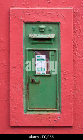 Vittoriano di casella postale a Kinsale, nella contea di Cork in Irlanda IRL Foto Stock