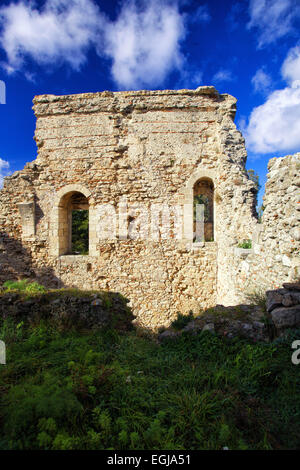 Rometta castello medievale in Sicilia Foto Stock