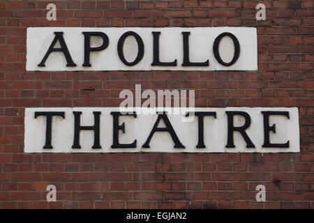 Apollo Theatre, Shaftesbury Avenue, Soho, London, England, Regno Unito Foto Stock