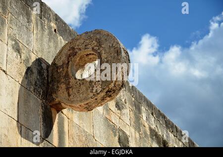 Chichen Itza Palla Messico Foto Stock