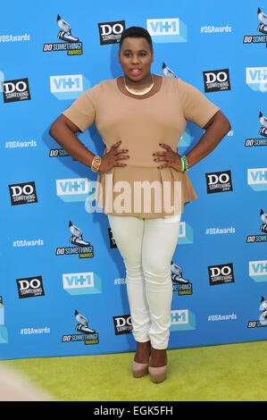 LOS ANGELES, CA - Luglio 31, 2013: Alex Newell al 2013 fare qualcosa di riconoscimenti all'Avalon, Hollywood. Foto Stock