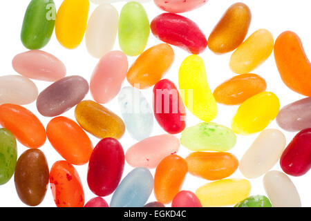 Jelly bean dolci sfondo astratto Foto Stock