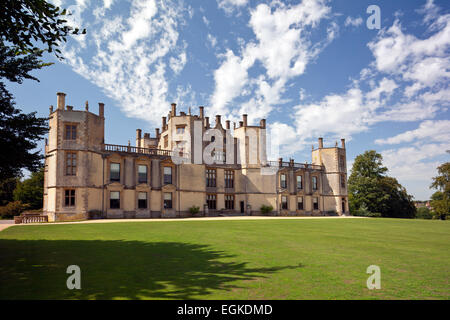 Sherborne Castle - una cinquecentesca di Tudor Mansion dal 1594 nel Dorset, England, Regno Unito Foto Stock