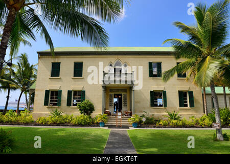 Hulihe"e Palazzo di Kailua-Kona, Big Island, STATI UNITI D'AMERICA Foto Stock