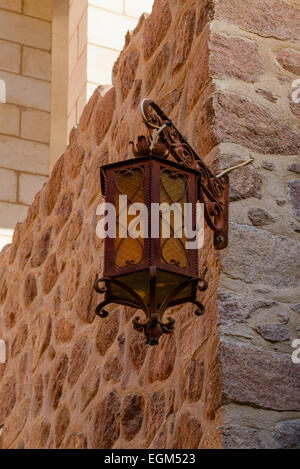 All'interno il monastero di Santa Caterina, Sinai, Egitto. Monastero di Santa Caterina, la penisola del Sinai, giace ai piedi del monte moderno Sina Foto Stock