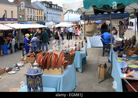 Il mercato del venerdì, bantry, Irlanda Foto Stock