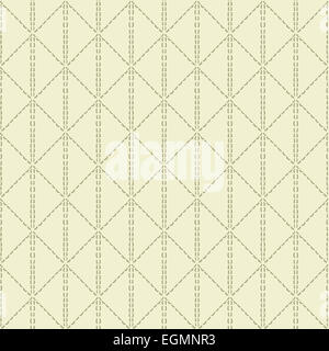Il beige trapuntato pattern seamless sfondo Foto Stock