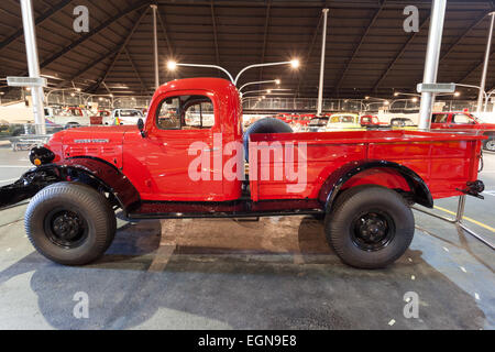 Dodge Power Wagon a Emirates Auto nazionale Museum di Abu Dhabi Foto Stock