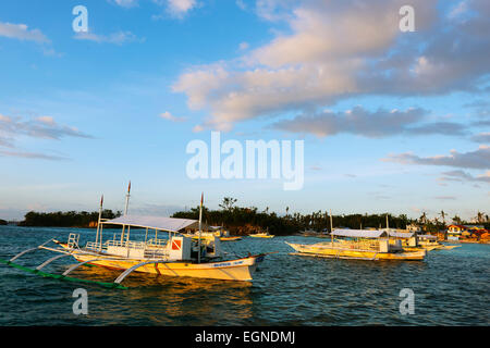 Il Sud Est Asiatico, Filippine, Visayas, Cebu, Malapascua island Foto Stock