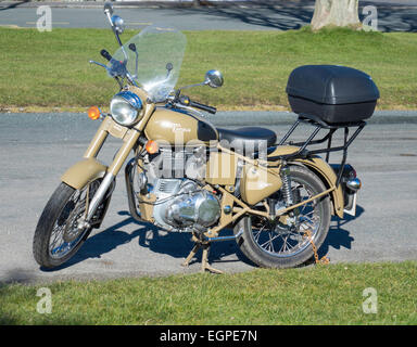 Royal Enfield classic 500cc a cilindro singolo ciclo del motore Foto Stock