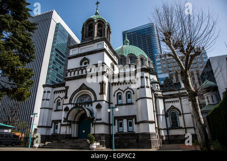 La Cattedrale della Santa Resurrezione in Tokyo,Chiyoda-Ku,Tokyo Giappone Foto Stock